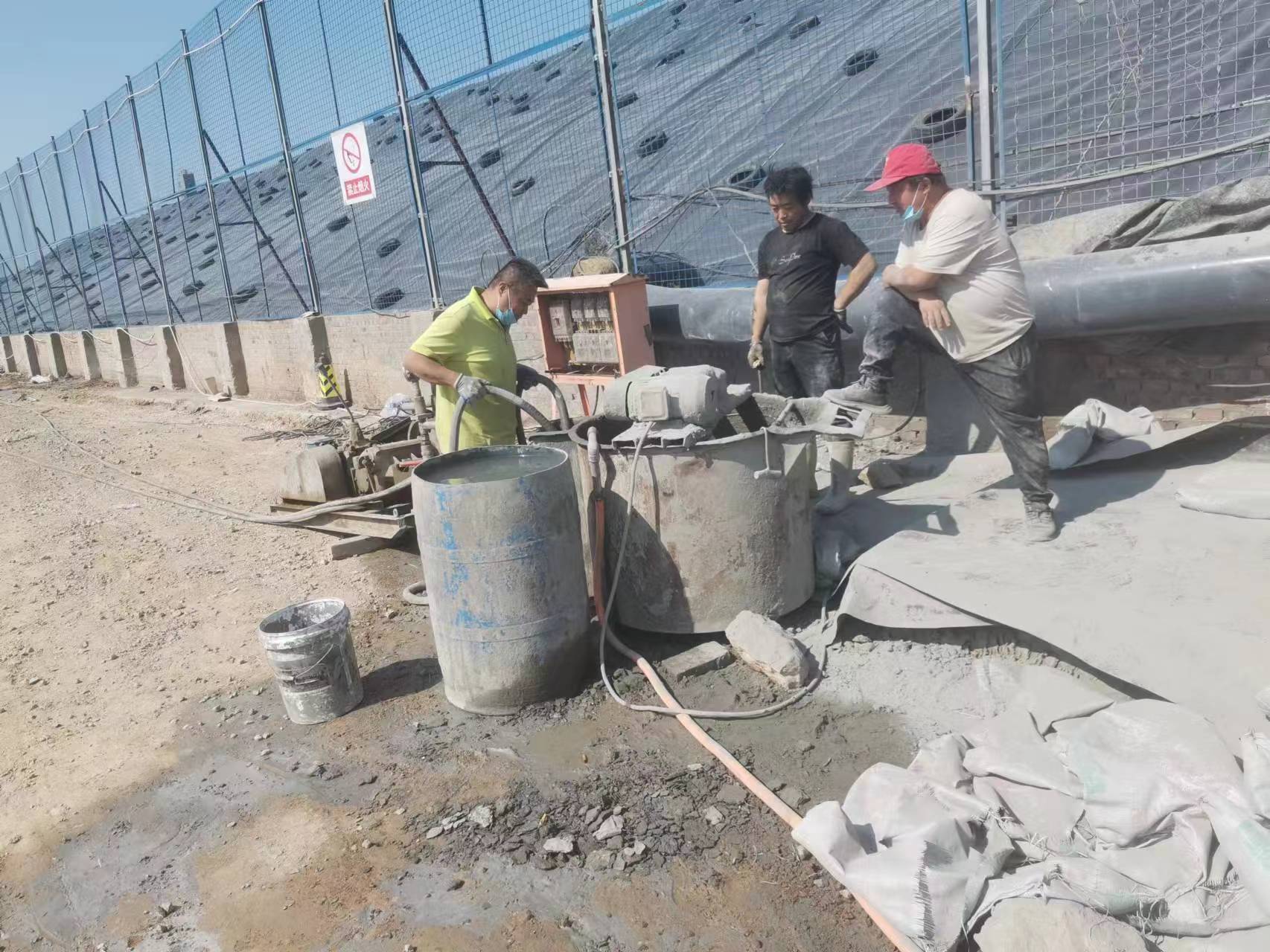 轮台袖阀管注浆